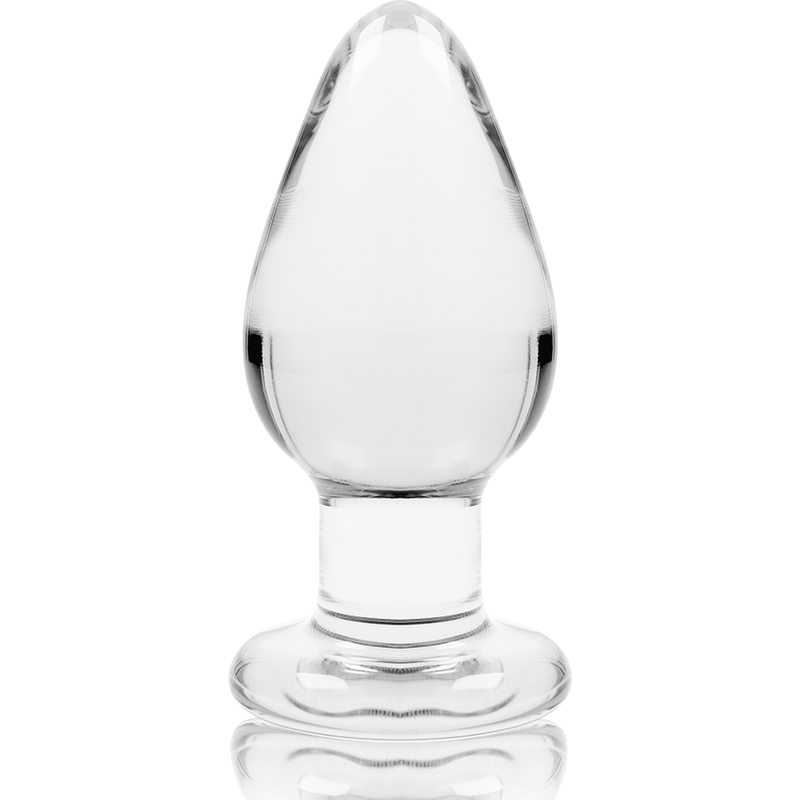 NEBULA SERIES BY IBIZA - ANAL PLUG MODEL 3 TRANSPARENTE BOROSILICAAT GLAS 11 CM -O- 5 CM - Image 3