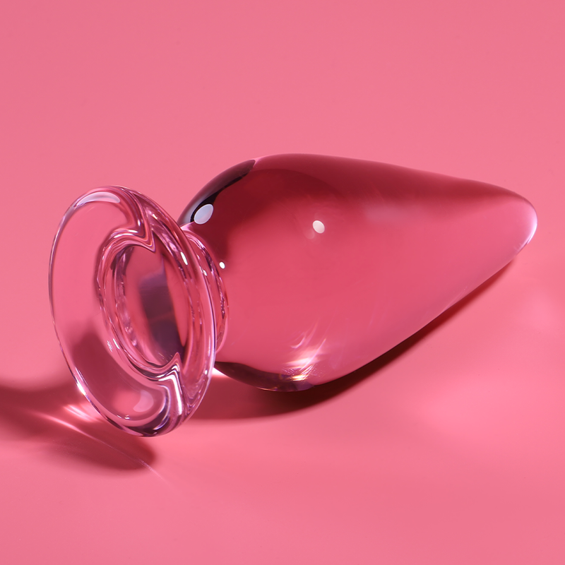 Nebula Series By Ibiza - Plug Anal Modèle 4 Verre Borosilicate Rose 11 Cm -O- 5 Cm - Image 2