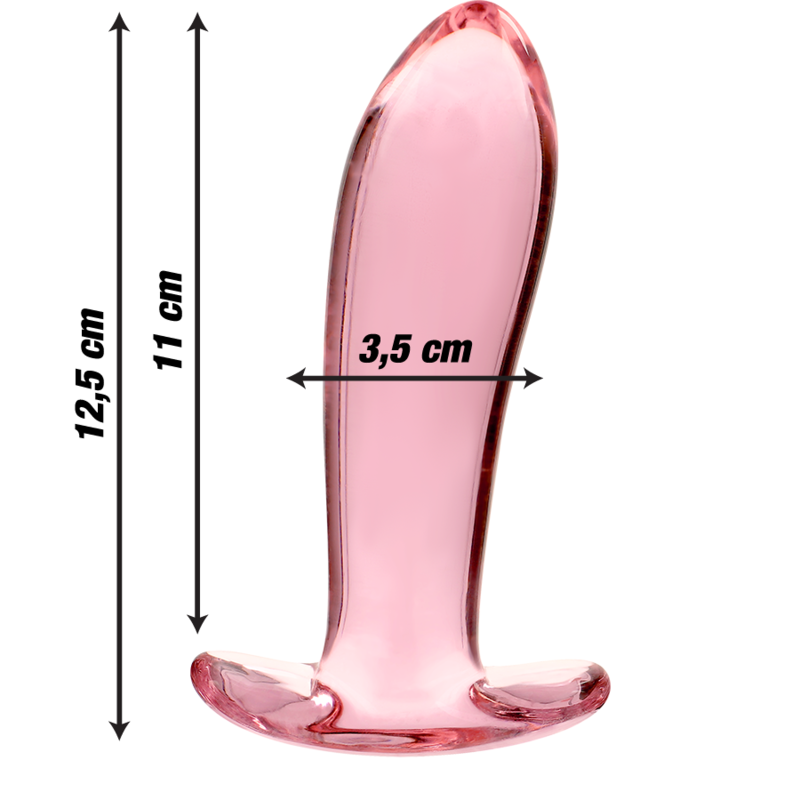 NEBULA SERIES BY IBIZA - ANAL PLUG MODEL 5 HELDERE BOROSILICAAT GLAS 12.5 CM -O- 3.5 CM - Image 6