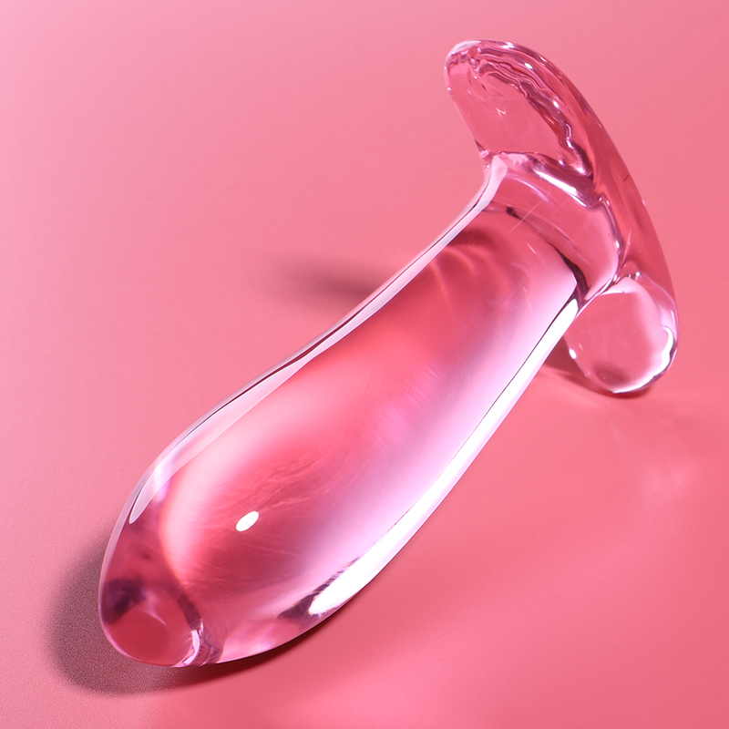 NEBULA SERIES BY IBIZA - PLUG ANAL MODÈLE 5 VERRE BOROSILICATE ROSE 12.5 CM -O- 3.5 CM - Image 2