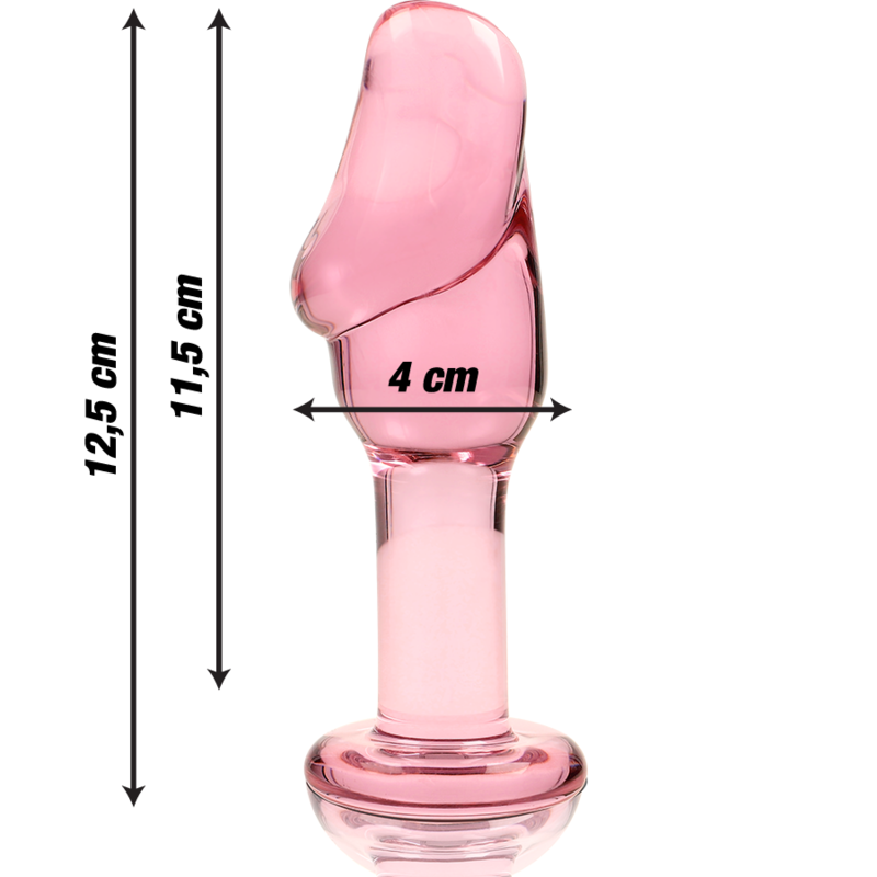 NEBULA SERIES BY IBIZA - ANAL PLUG MODEL 6 HELDERE BOROSILICAAT GLAS 12.5 CM -O- 4 CM - Image 6