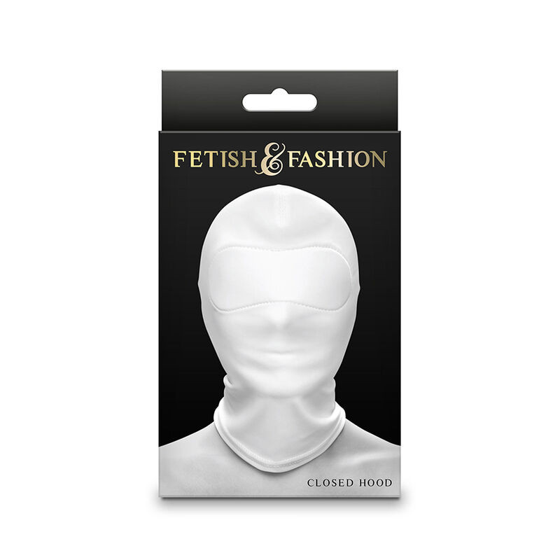 Ns Novelties - Fetish & Fashion Closed Hood Nylon White - Image 2