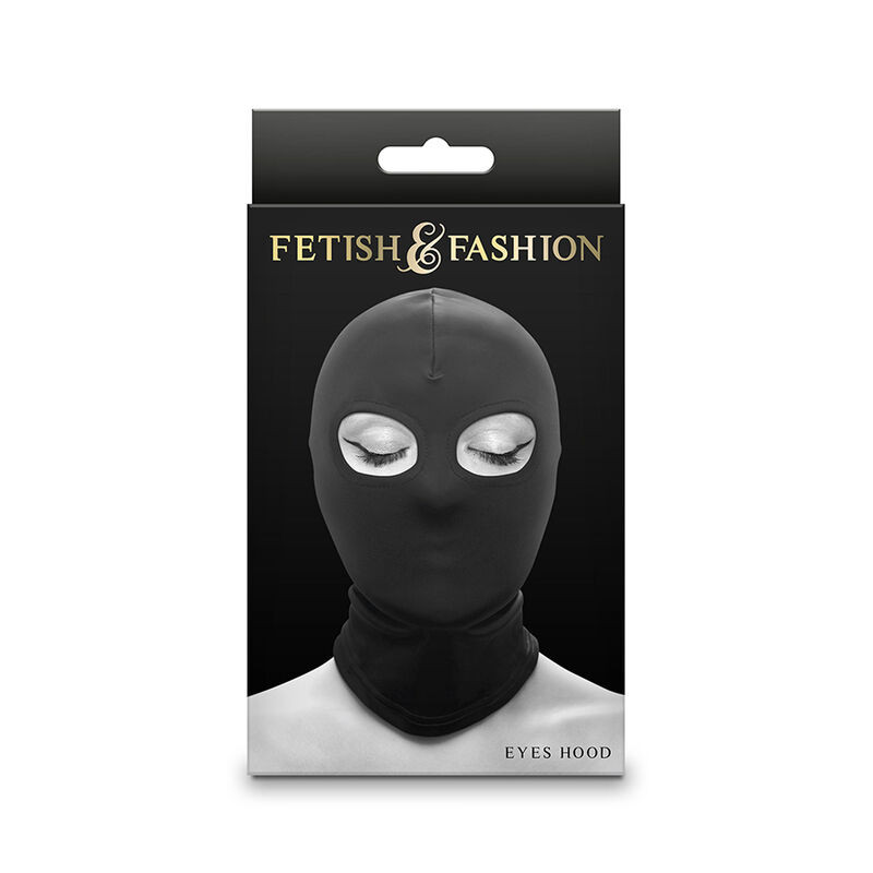 Ns Novelties - Fetish & Fashion Eyes Hood Nylon Black - Image 2