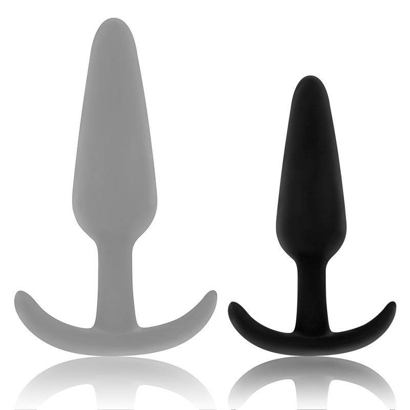 Ohmama - Silicone Anal Plug With Small Handle - Image 3