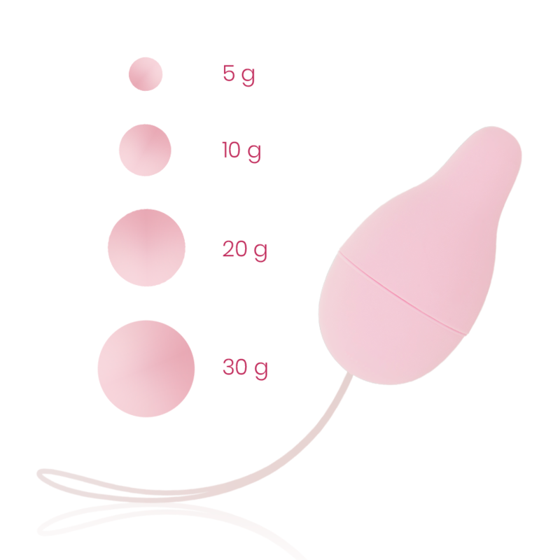 OHMAMA - SYSTÈME DE POIDS KEGEL POUR DÉVELOPPEUR DU PLANCHER PELVIEN - Image 2