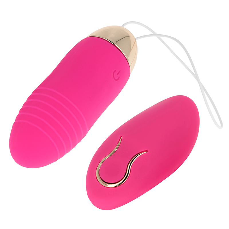 Ohmama - Vibrerende Eier Met Afstandsbediening 10 Snelheden Roze - Image 3