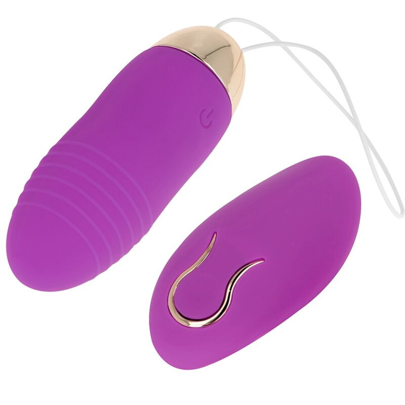 Ohmama - Vibrerende Eier Met Afstandsbediening 10 Snelheden Paars - Image 3