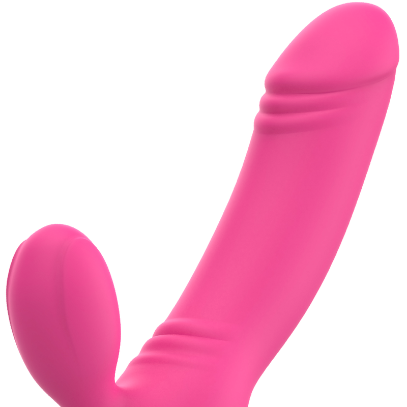 OHMAMA - BIX DOUBLE STIMULATION VIBRATOR XMAS EDITION PINK - Image 3