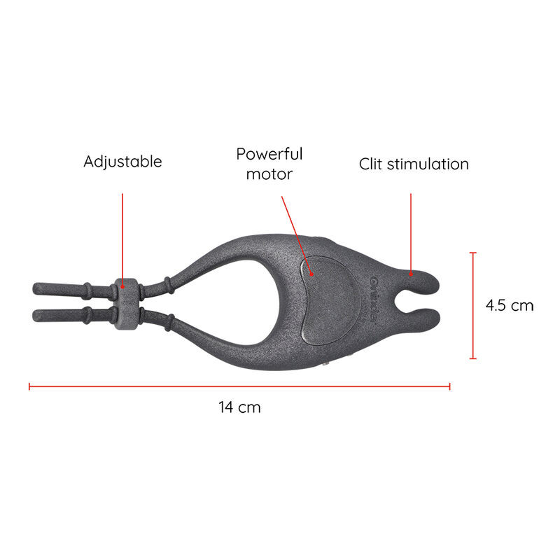 Oninder - Anneau Vibrateur Réglable Rechargeable Pampa Avec Stimulateur De Clitoris 10 Vitesses - Application Gratuite - Image 5