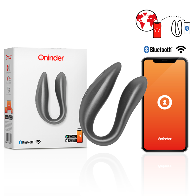Oninder - Lisboa G-Spot & Clitoral Stimulateur Rose - Application Gratuite - Image 6