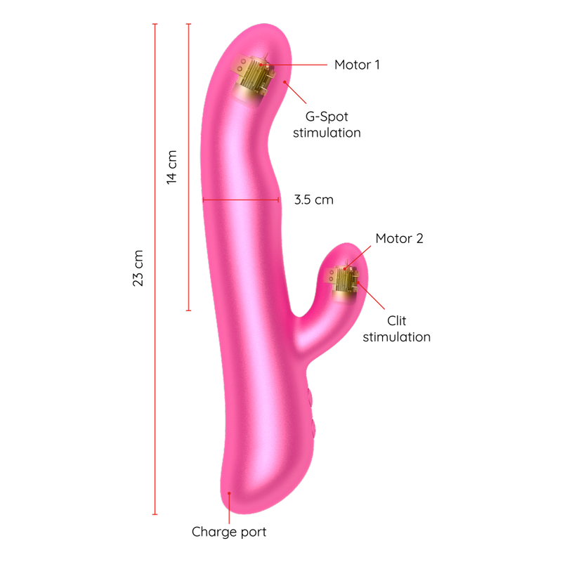 Oninder - Oslo Vibration Et Rotation Rose - Application Gratuite - Image 3