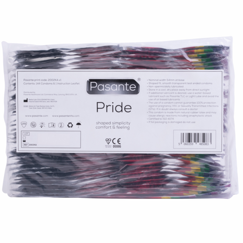 Pasante - Condoms Gay Pride Format 144 Pack - Image 2