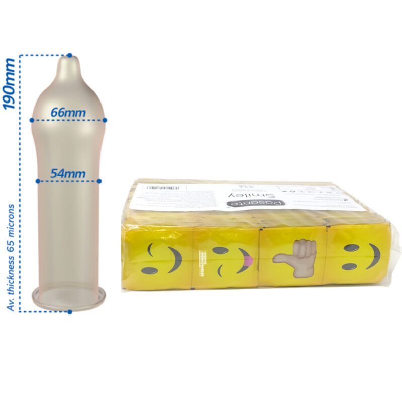 PASANTE - CONDOMS SMILEY BAG 144 UNITS - Image 2