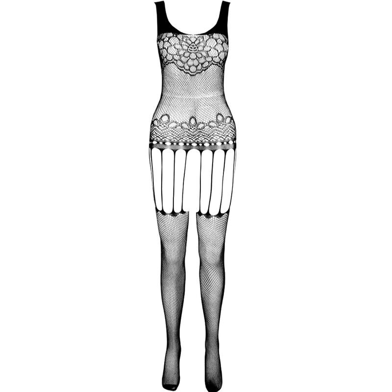 Passion - Bodystocking Eco Collection Eco Bs001 Noir - Image 13