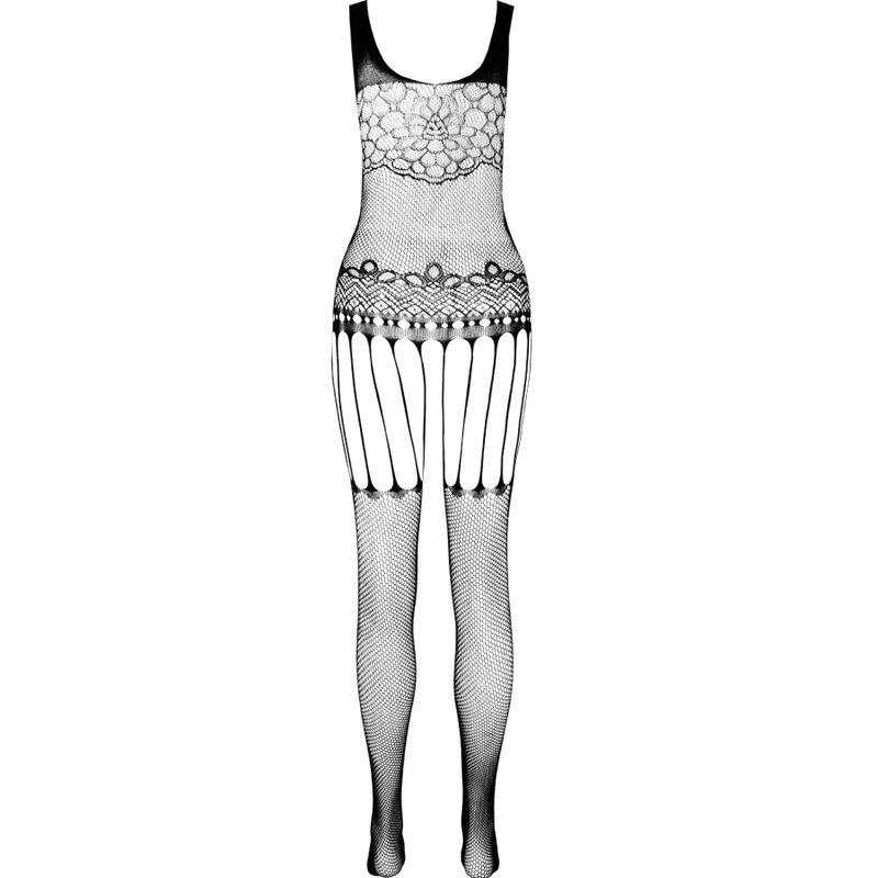 Passion - Bodystocking Eco Collection Eco Bs001 Noir - Image 4
