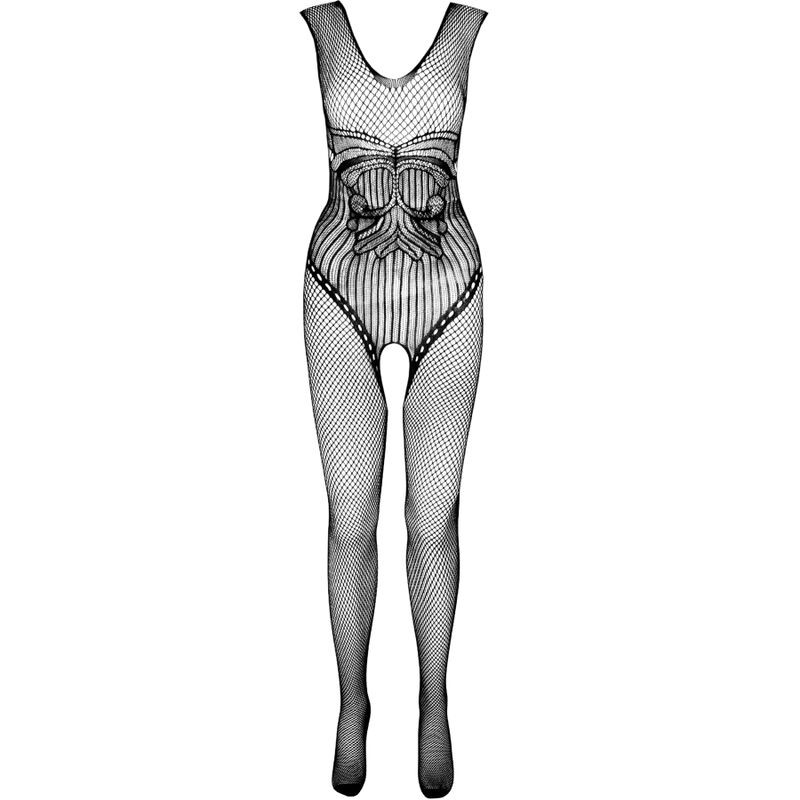 Passion - Bodystocking Eco Collection Eco Bs003 Noir - Image 8