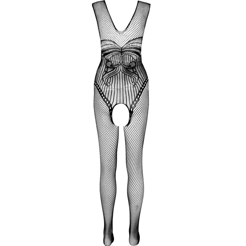 Passion - Bodystocking Eco Collection Eco Bs003 Noir - Image 9