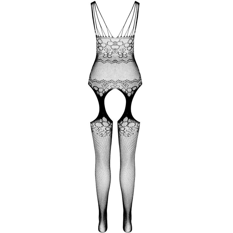 Passion - Bodystocking Eco Collection Eco Bs004 Noir - Image 4