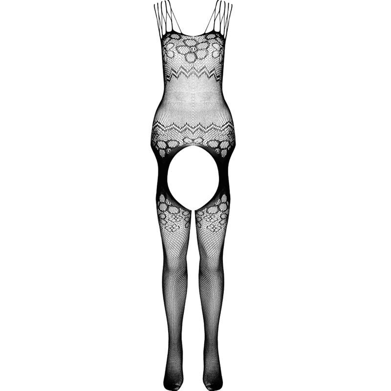 Passion - Bodystocking Eco Collection Eco Bs004 Noir - Image 8