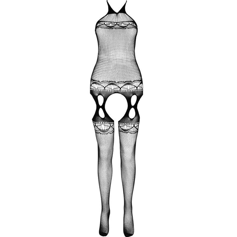 PASSION - ECO COLLECTION BODYSTOCKING ECO BS006 BLACK - Image 13