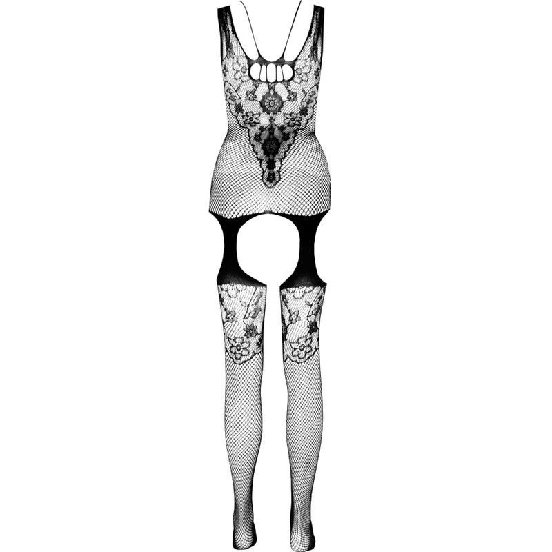 Passion - Bodystocking Eco Collection Eco Bs011 Noir - Image 9