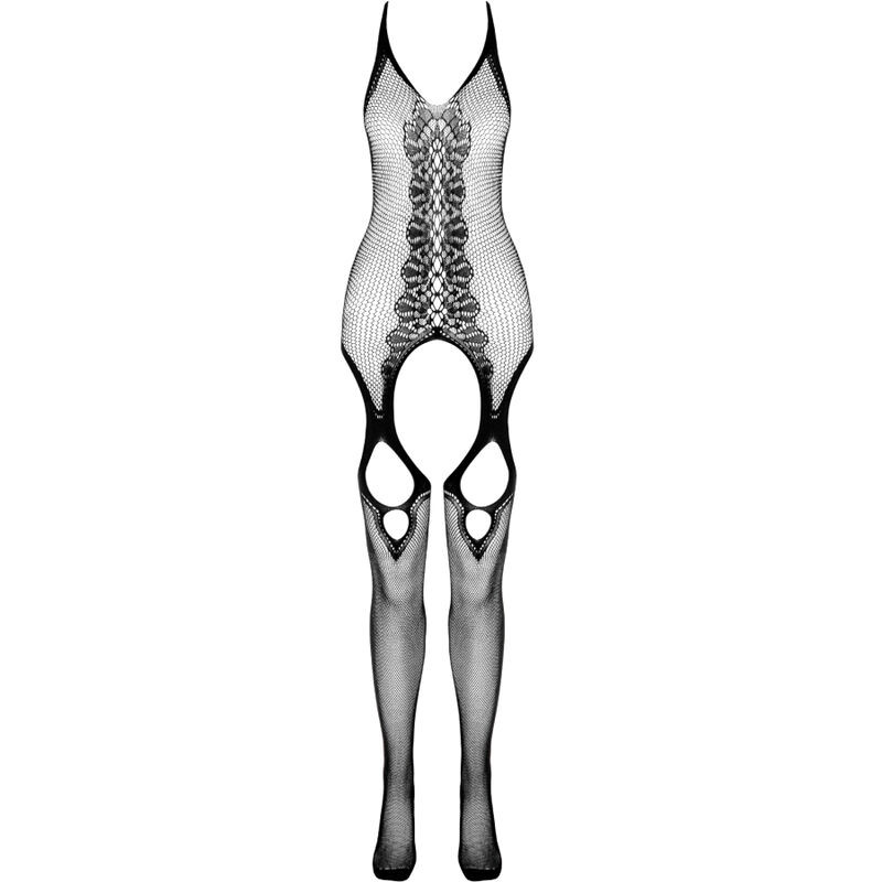 Passion - Bodystocking Eco Collection Eco Bs013 Noir - Image 8