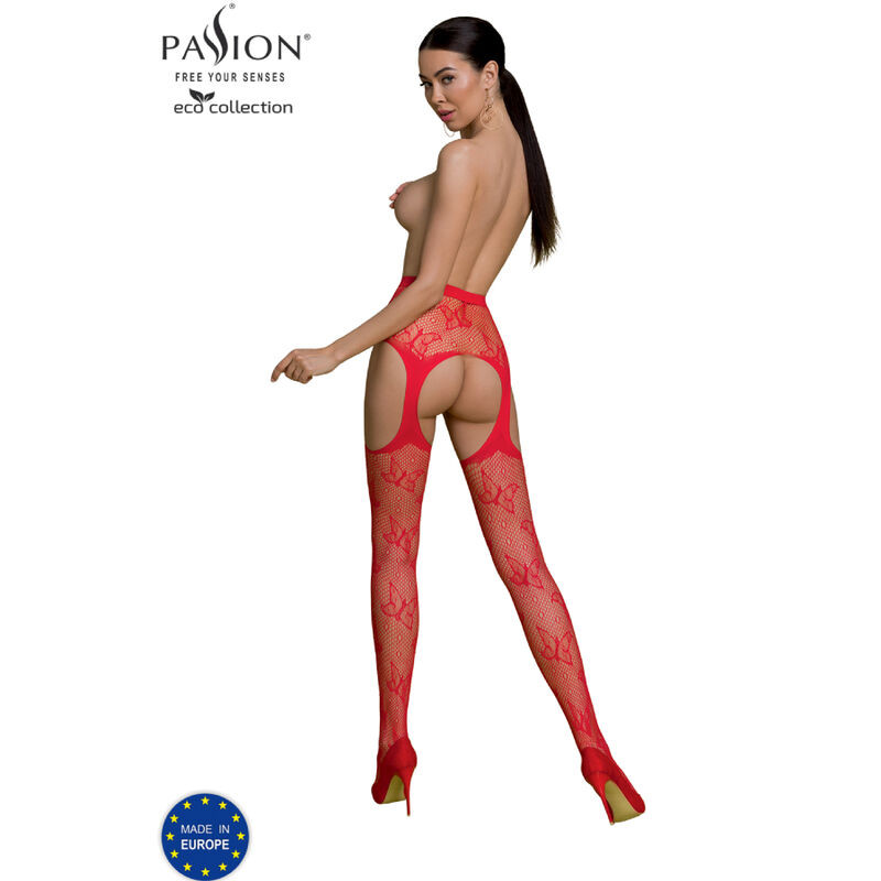 Passion - Bodystocking Eco Collection Eco S001 Noir - Image 7