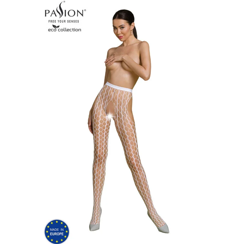 PASSION - BODYSTOCKING ECO COLLECTION ECO S007 WIT