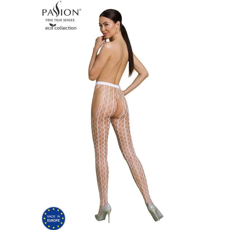 PASSION - BODYSTOCKING ECO COLLECTION ECO S007 NOIR - Image 12