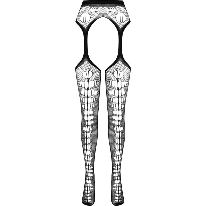 Passion - Bodystocking Eco Collection Eco S008 Noir - Image 13