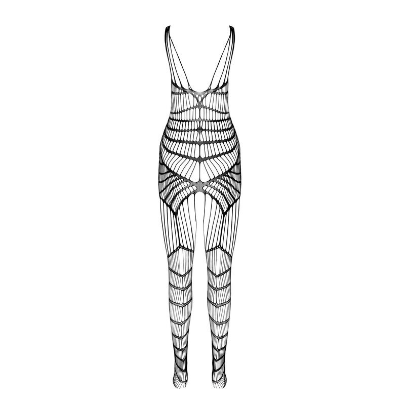 Passion - Bs 102 Bodystocking Blanc Taille Unique - Image 3