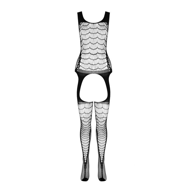 Passion - Bs 104 Bodystocking Blanc Taille Unique - Image 3