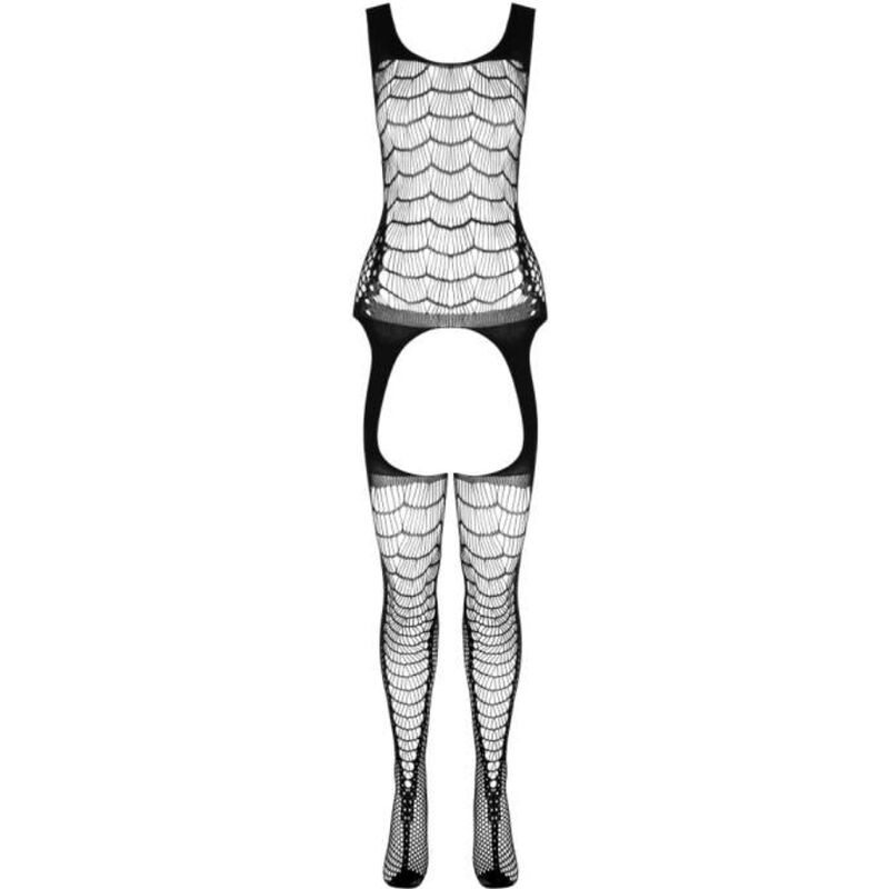Passion - Bs 104 Bodystocking Noir Taille Unique - Image 3
