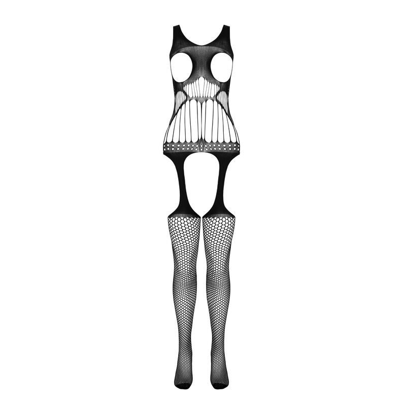 Passion - Bs 106 Bodystocking Blanc Taille Unique - Image 4