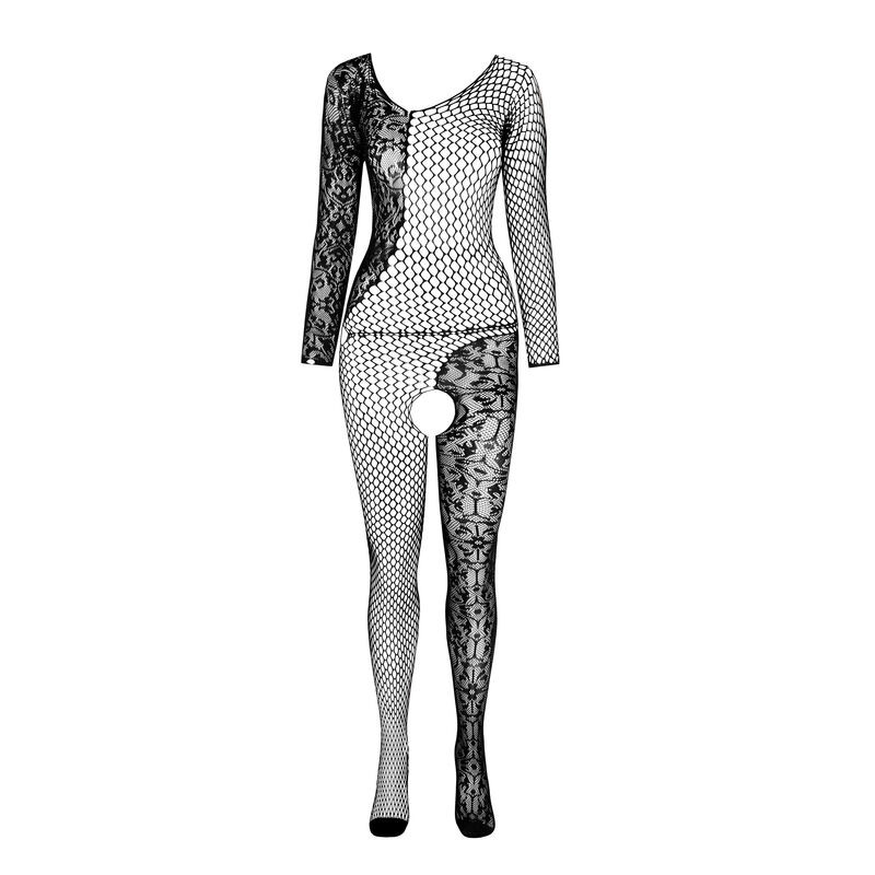 Passion - Bs 107 Bodystocking Rouge Taille Unique - Image 4