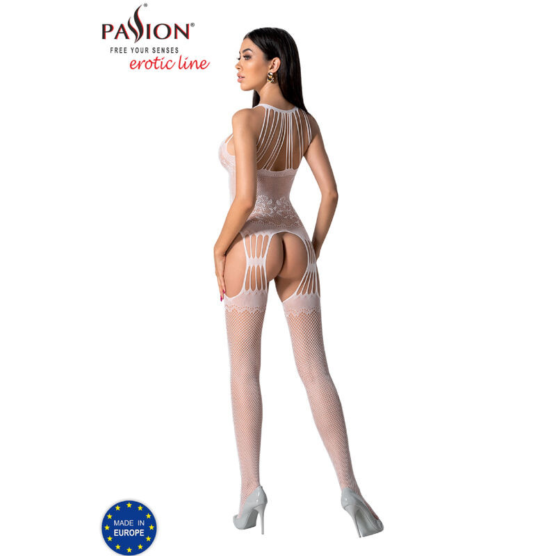 Passion - Bs095 Bodystocking Noir Taille Unique - Image 14