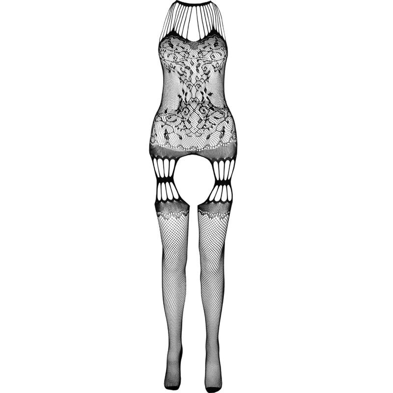 Passion - Bs095 Bodystocking Noir Taille Unique - Image 5