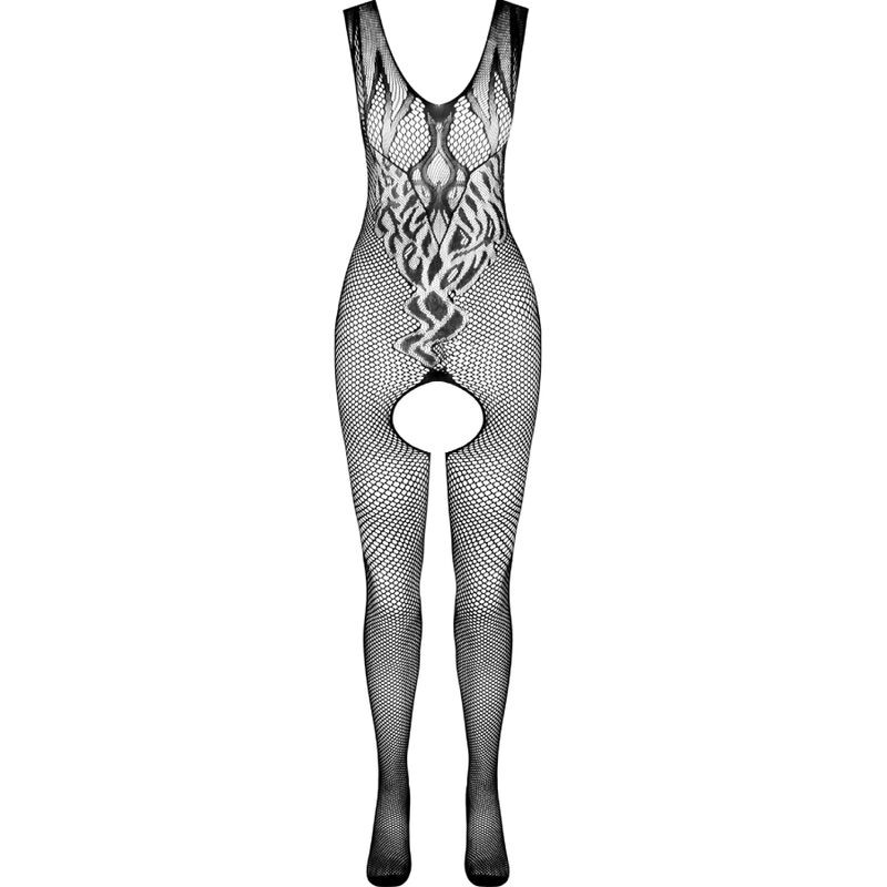 Passion - Bs098 Bodystocking Noir Taille Unique - Image 5