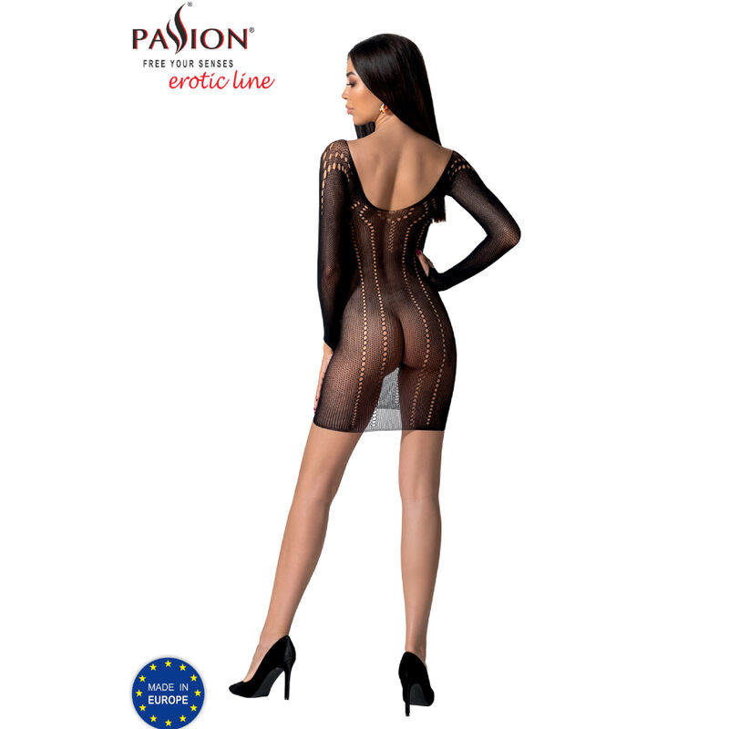 Passion - Bs101 Bodystocking Noir Taille Unique - Image 4