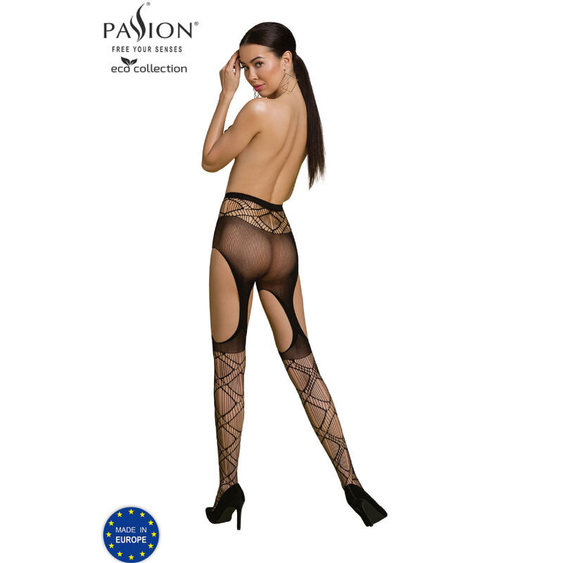 PASSION - ECO COLLECTION BODYSTOCKING ECO S005 WIT - Image 2
