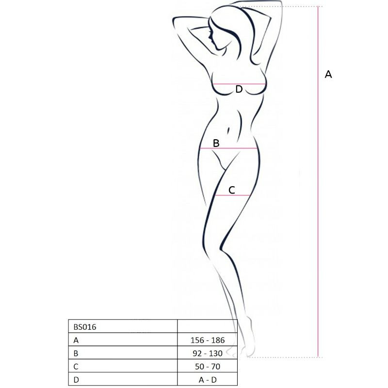 Passion - Femme Bs016 Bodystocking Noir Taille Unique - Image 3