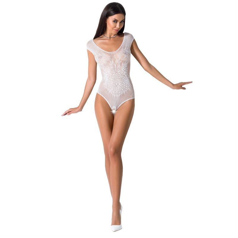 Passion - Femme Bs064 Bodystocking Noir Taille Unique - Image 4