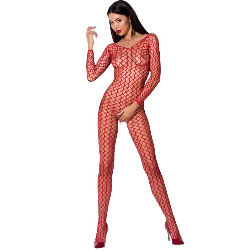 Passion - Femme Bs068 Bodystocking Noir Taille Unique - Image 3
