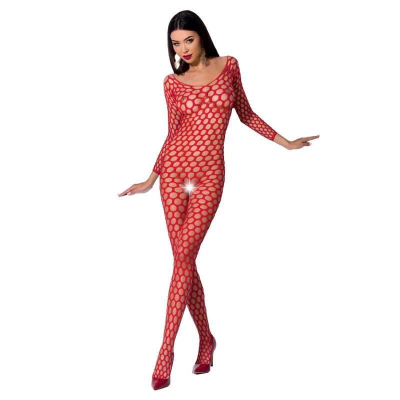 Passion - Femme Bs077 Bodystocking Taille Unique Noir - Image 3