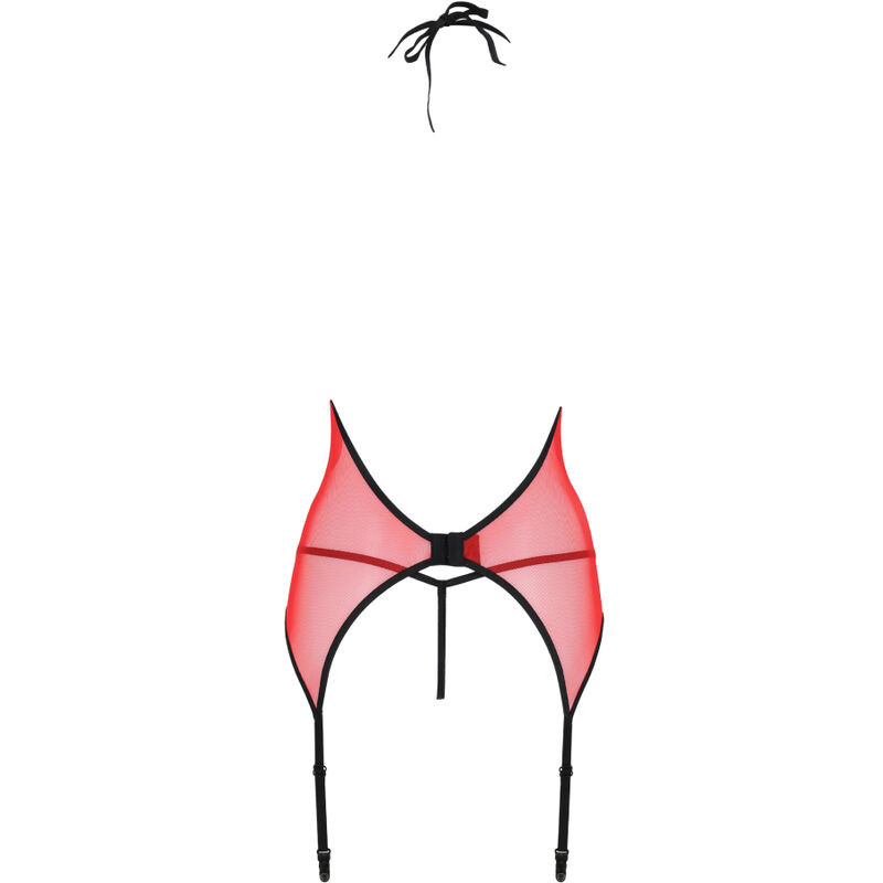 Passion - Peonia Corset Ligne Érotique Rouge S/M - Image 9