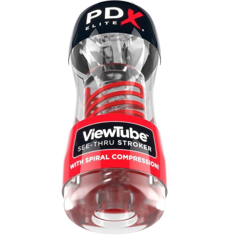 Pdx Elite - Stroker Viewtube 2 Spirale Compression Transparent - Image 2