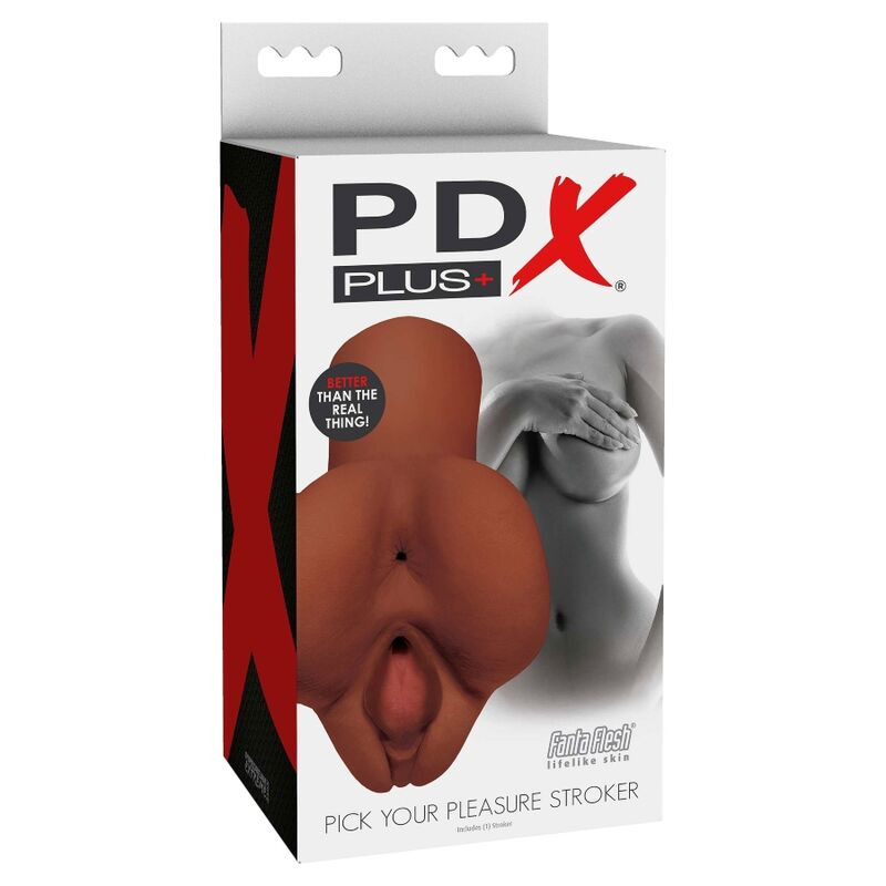 Pdx Plus - Pick Your Pleasure Double Brown Masturbator - Image 4
