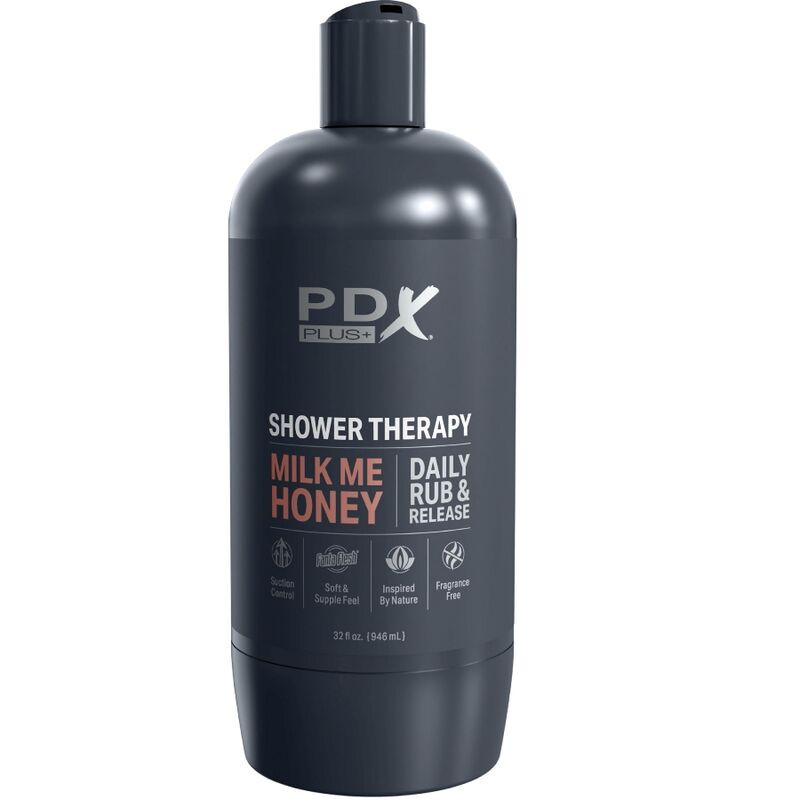 Pdx Plus - Masturbator Stroker Discrete Flesontwerp Milk Me Honey Candy Shampoo - Image 3