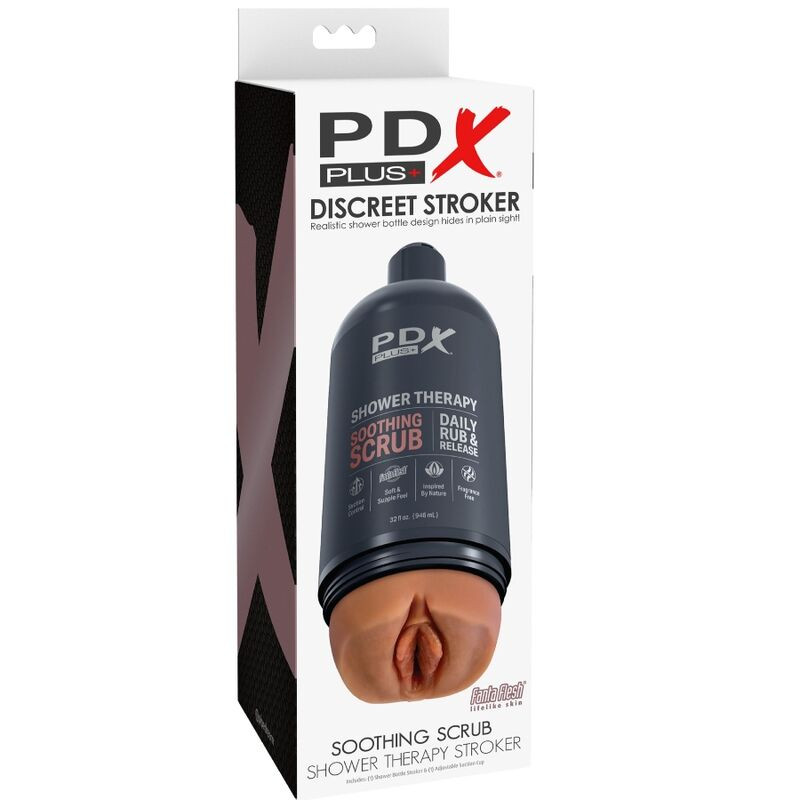 Pdx Plus - Stroker Masturbator Discreet Bottle Design Soothing Scrub Candy Shampoo - Image 5