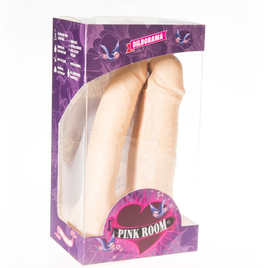 Pink Room - Arthus Double Dildo Realistisch 17Cm/15.5Cm - Image 2